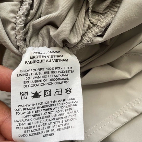 Nike Dri-Fit Women’s Running Shorts Set Of 2 Size S With Liner Blue Silver - Picture 10 of 11